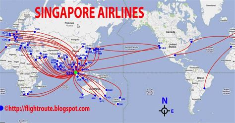 singapore airlines route map 2023